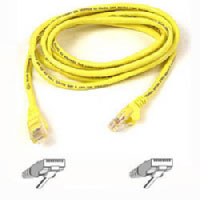 Belkin Cable patch CAT5 RJ45 snagless 3m yellow (A3L791B03M-YLWS)